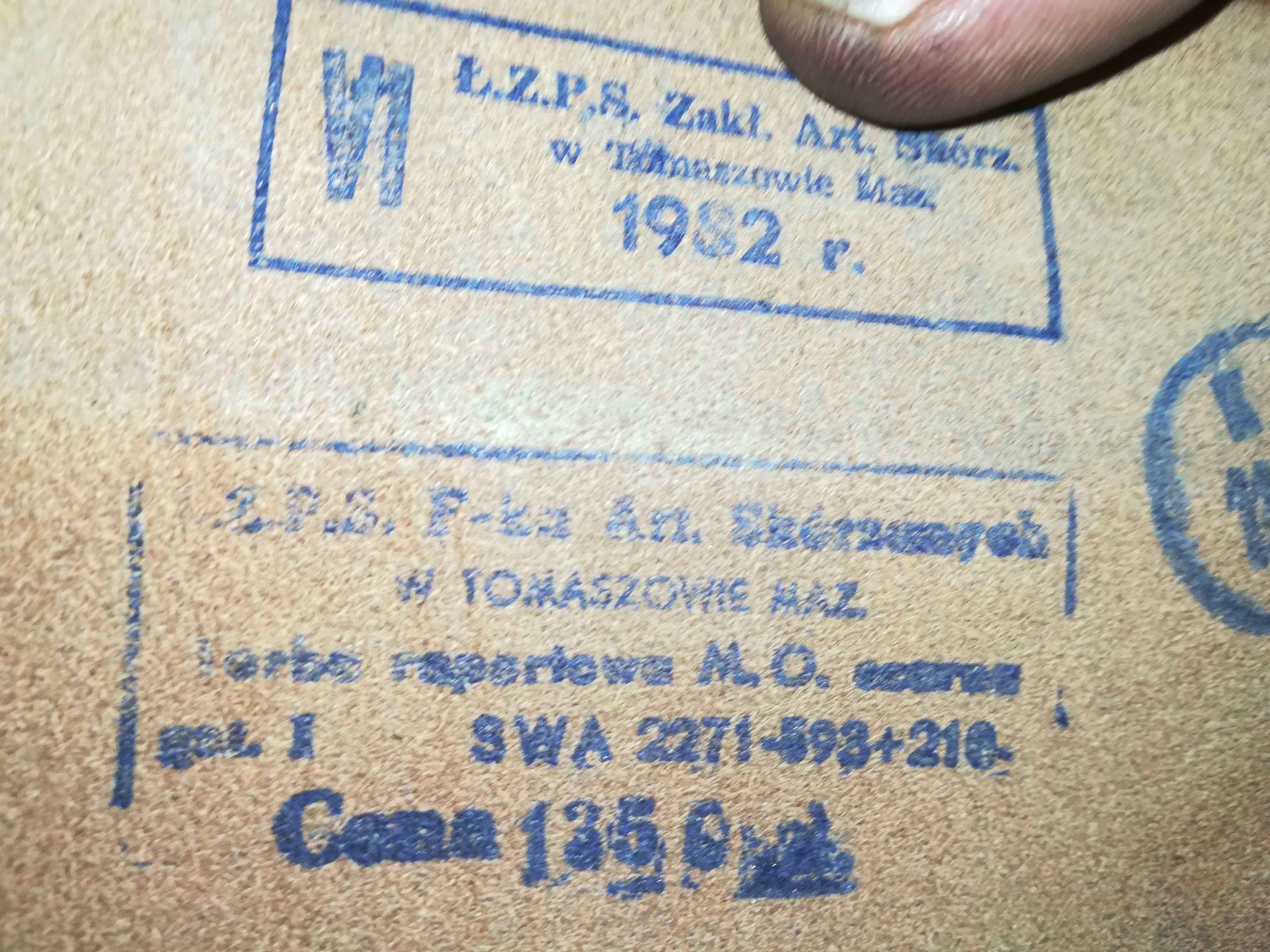 kolekcjonerski Mapnik -Milicja Obywatelska MO / PRL 1982r.