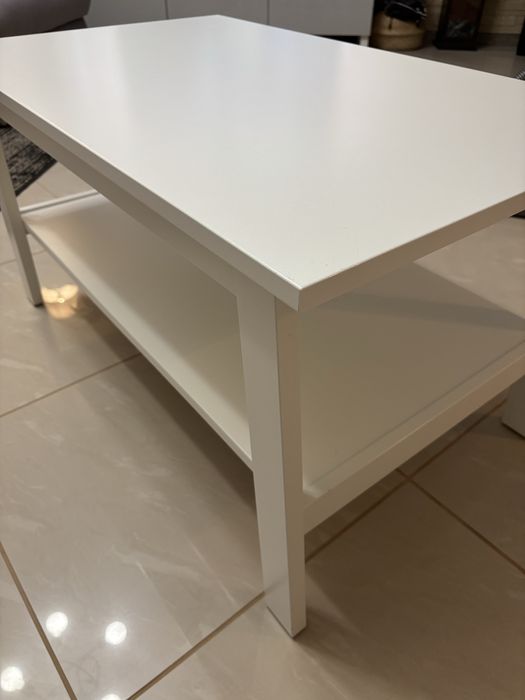 Stolik kawowy LUNNARP IKEA, biały, używany