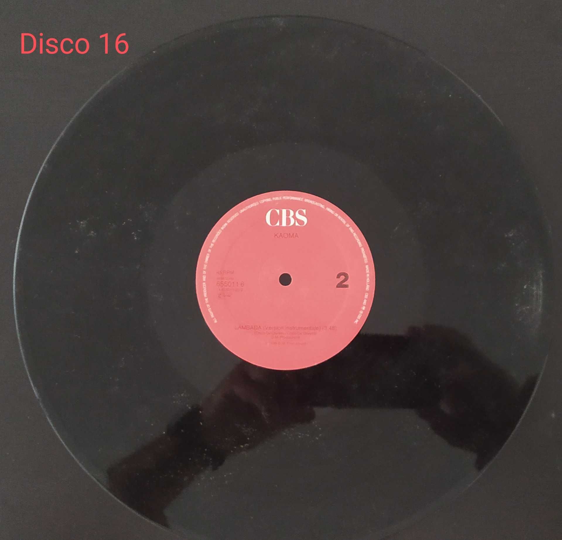 Kaoma Lambada LP Disco 16