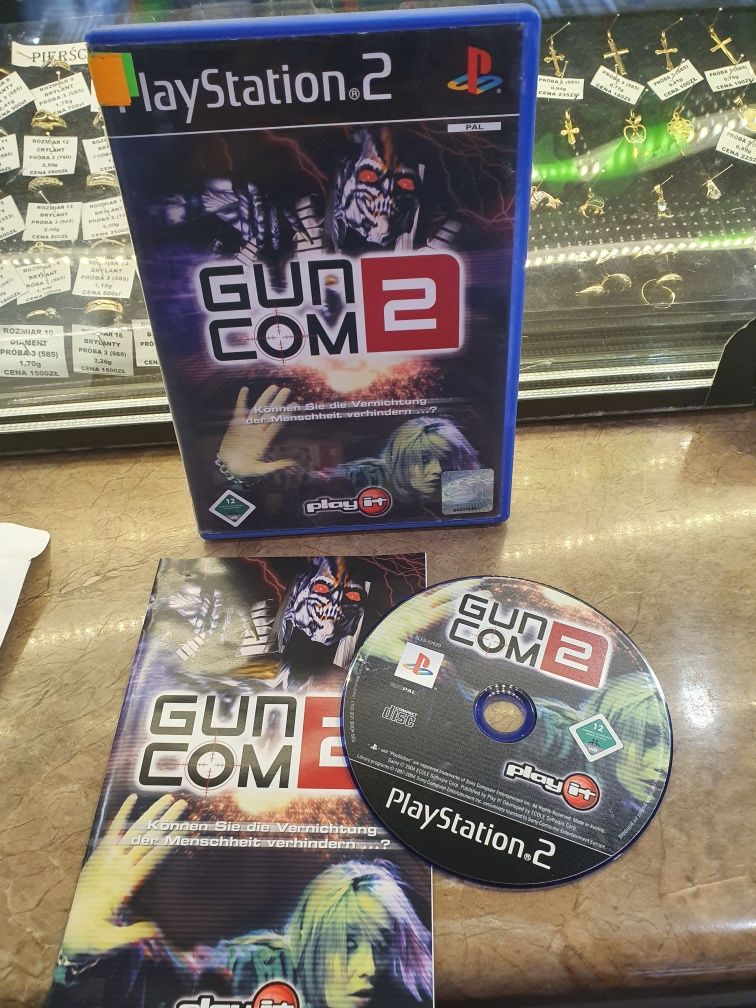 Gra gry ps2 playstation 2 Guncom 2 Unikat w ładnym stanie