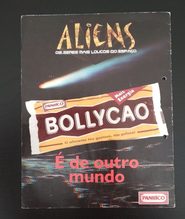 Caderneta Bollycao Aliens