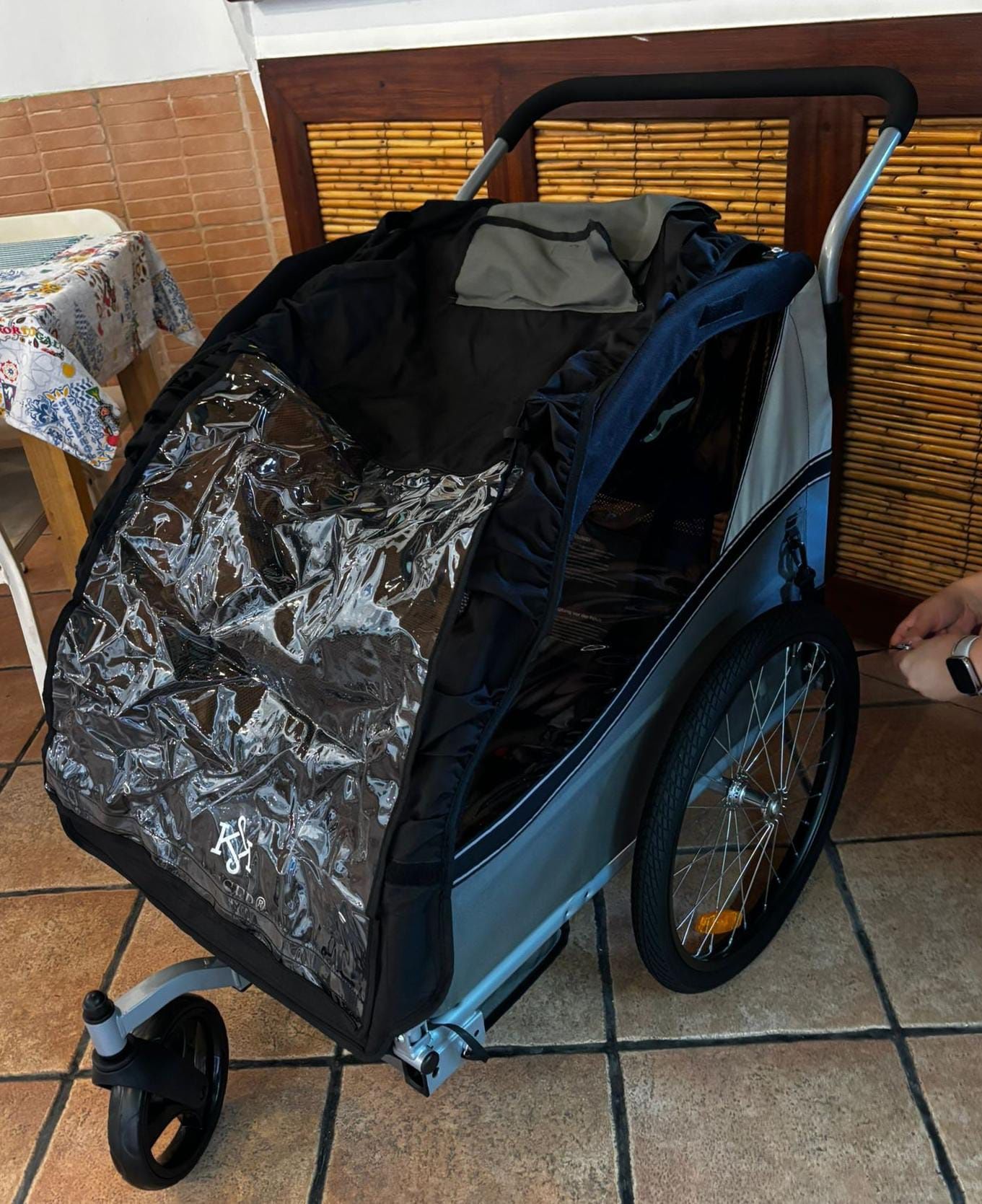 Reboque para criança