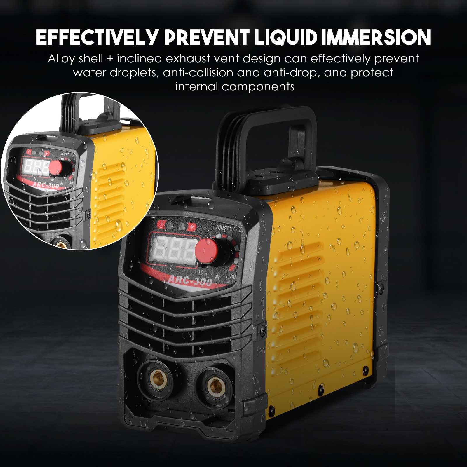 1125 - Máquina soldar ARC MMA -300A com cabos