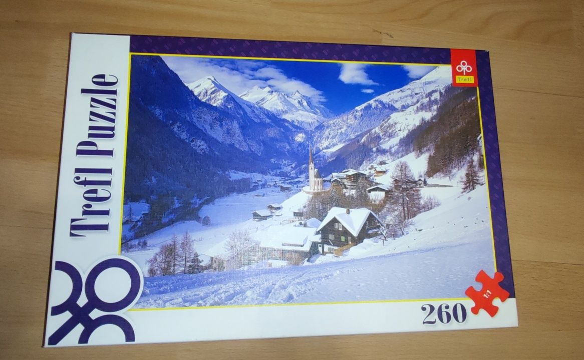 Puzzle trefl góry 260 stare kolekcje