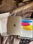 Ipad 10th 256gb, 2022 silver в идеале полный комплект