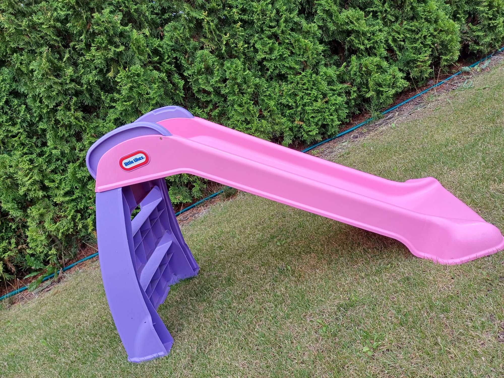 Zjeżdżalnia Little Tikes, First Slide, zjeżdżalnia różowo-fioletowa