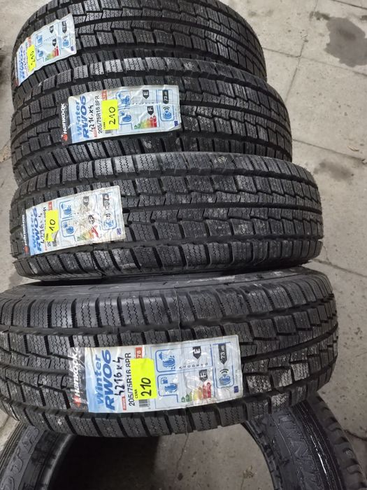 Opony zimowe 205/75/16C Hankook/4szt Monta,z/Wysyłka 30zł/Nowe