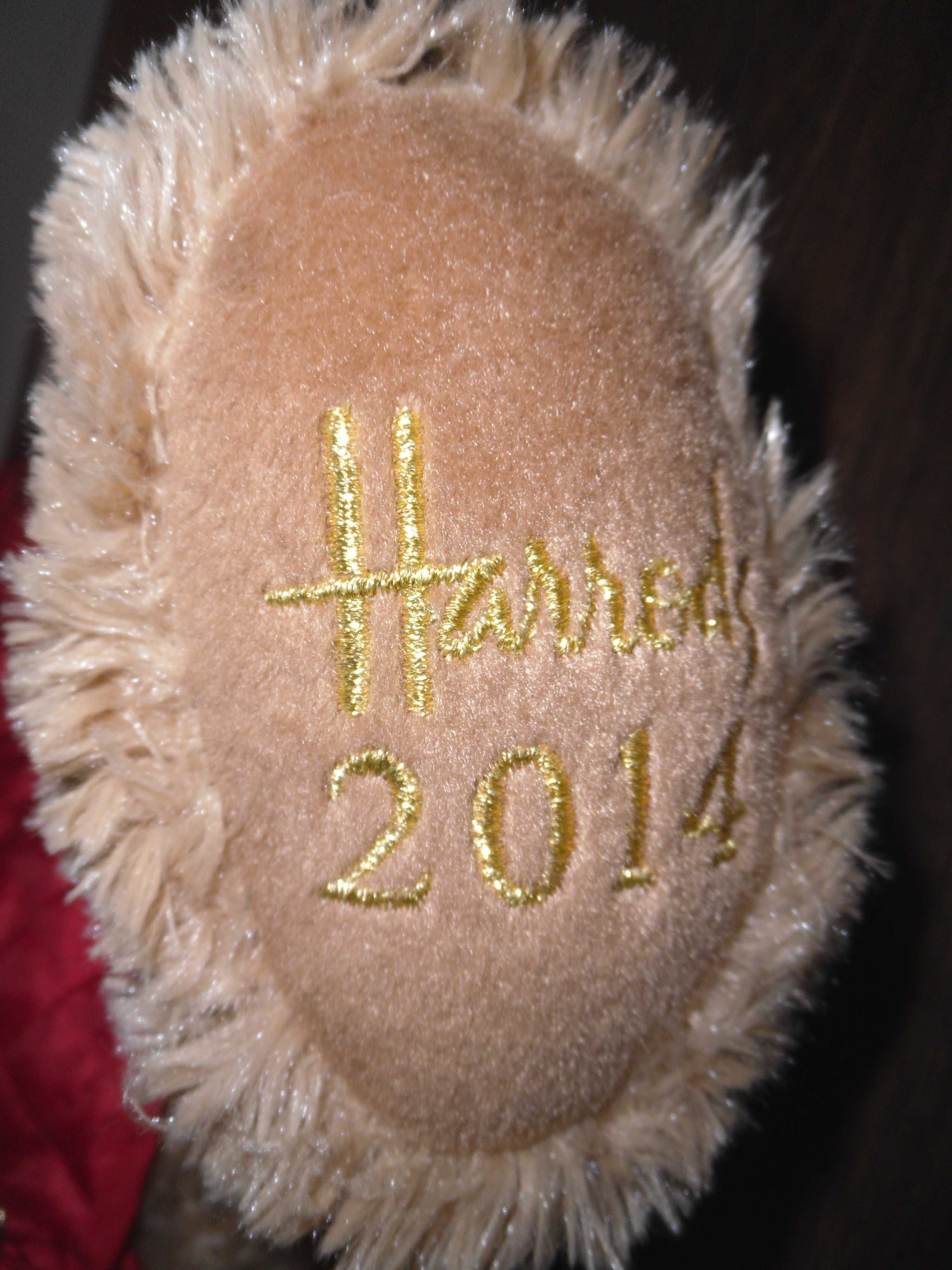 HARRODS 'JASPER' 2014 коллекционный Рождественский плюшевый медведь