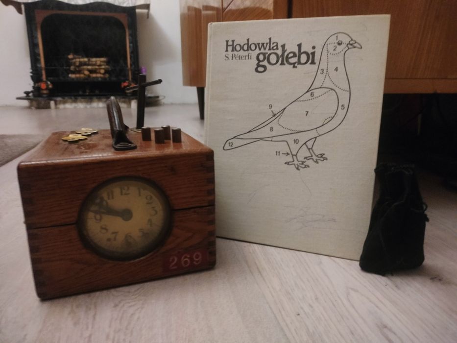Zegar do lotów gołębi + gratis!!