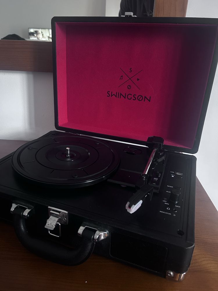 Gira Discos portatil Swingson on Stage