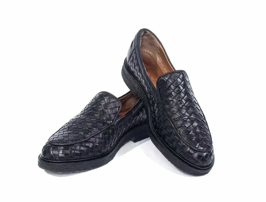 Кожаные женские туфли Billi Bi Mestizo Sort Loafers I Glat Оригинал