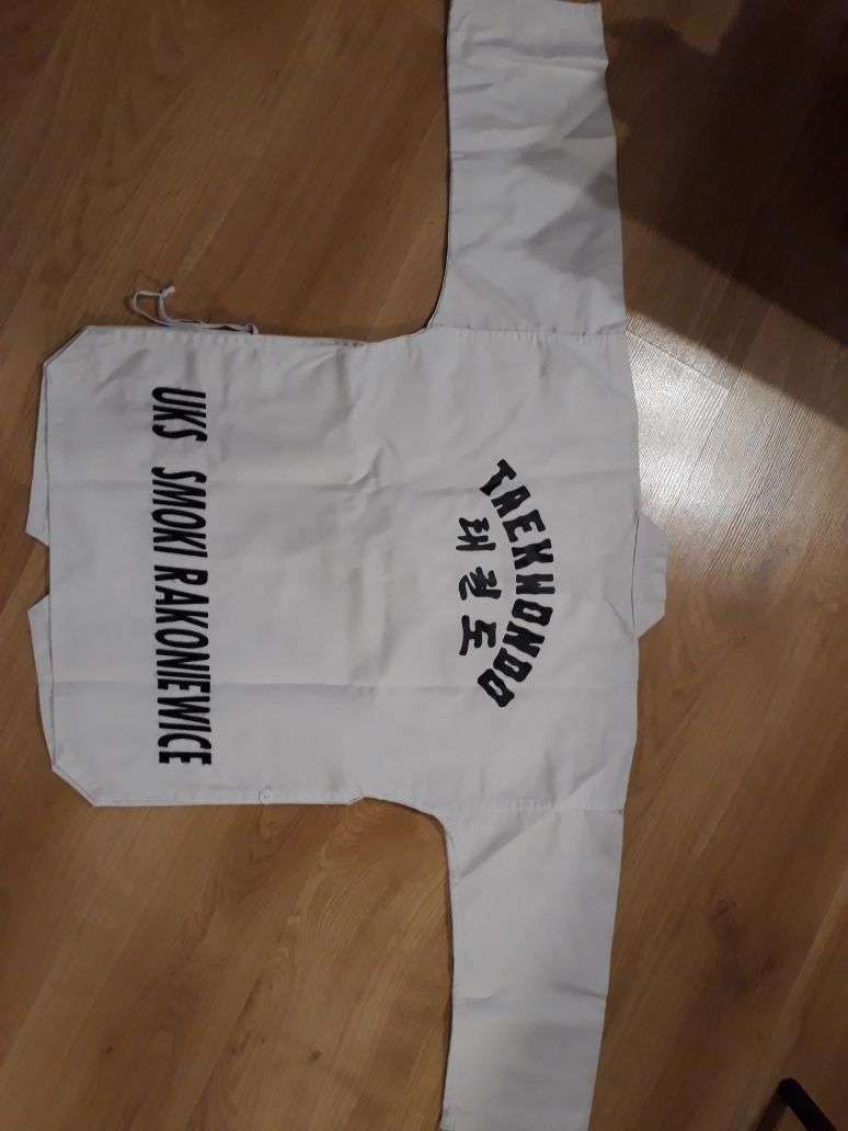 Dobok strój taekwondo UKS SMOKI Rakoniewice r.140