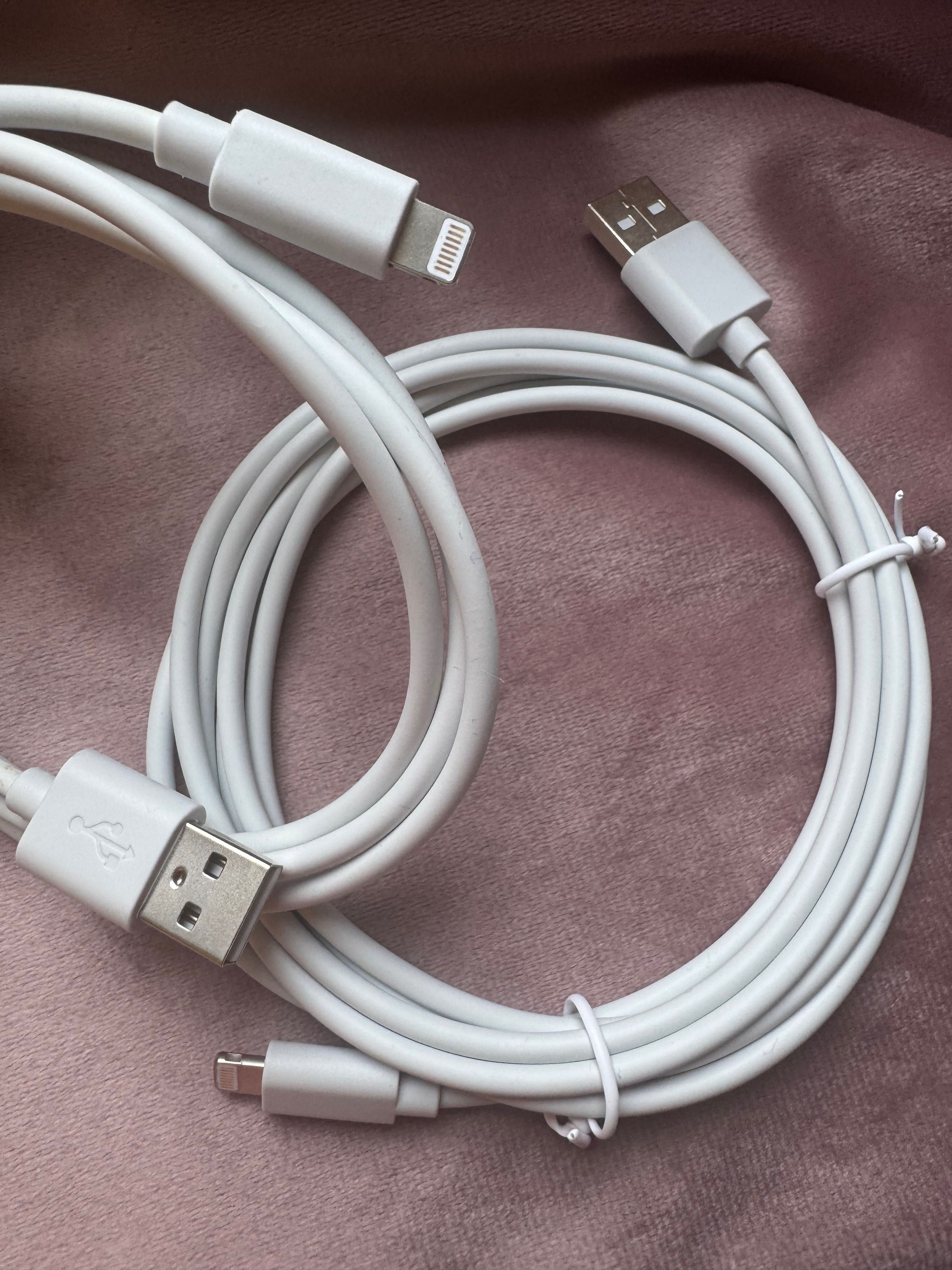 Kabel USB -Iphone Apple 8,9,10,11,12,13,14 lightning 1 m i 2 m