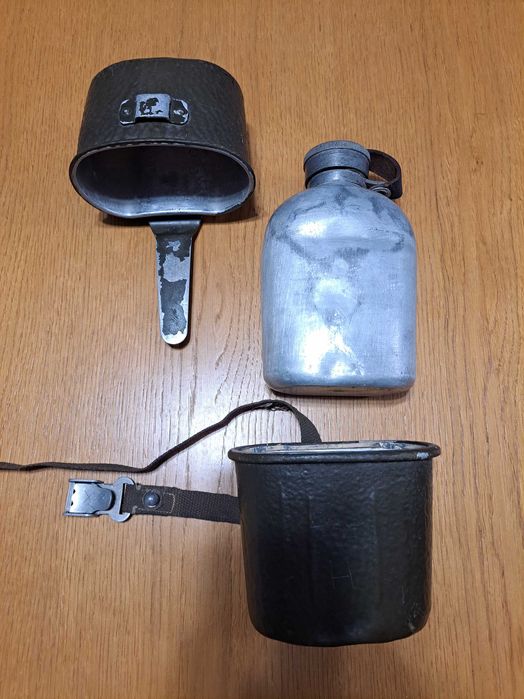 Menażka manierka aluminiowa PSL 63 - T - " sztos " - jak antyk :)