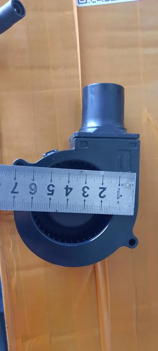 Турбований вентилятор, вентилятор "равлик" з регулятором обертів.