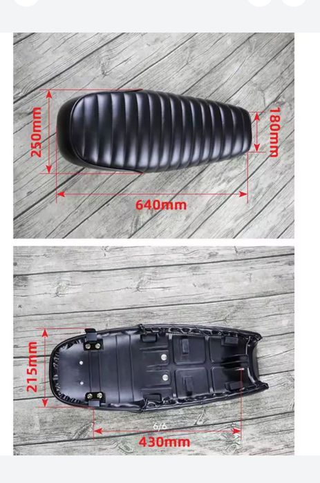 Сидение на мотоцикл cafe racer кастомное сидение