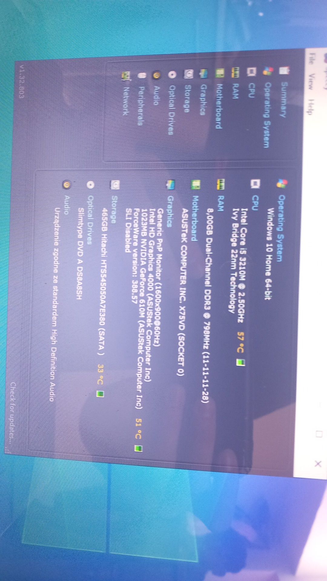 Laptop Asus X75VD