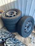 Koła zimowe 15" 5x100 opony Dębica frigo2 185/60/15 kołpaki