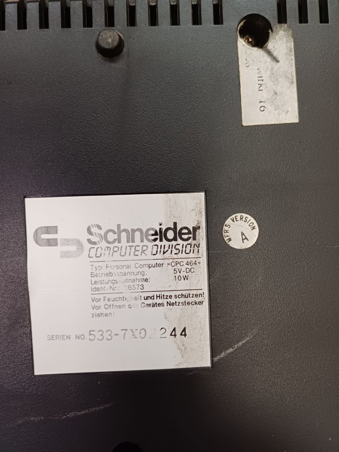 Schneider Computer Division sprawny cpc 464