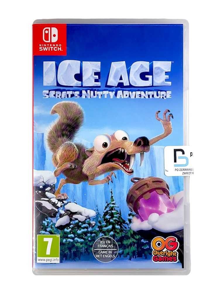 Epoka Lodowcowa Ice Age Scrat's Nutty Aventure Switch / Skup Gier Wwa