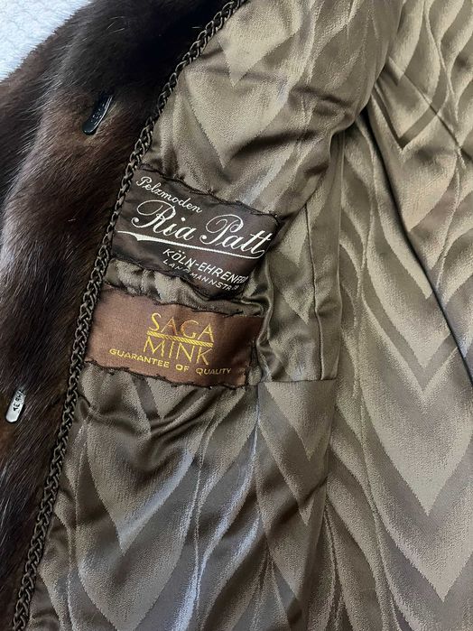 Норка, полушубок, вживаний