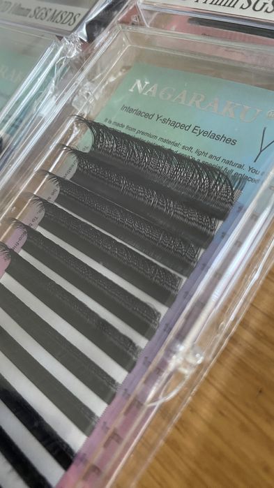 Pestanas NAGARAKU fios Y para extensão de pestanas