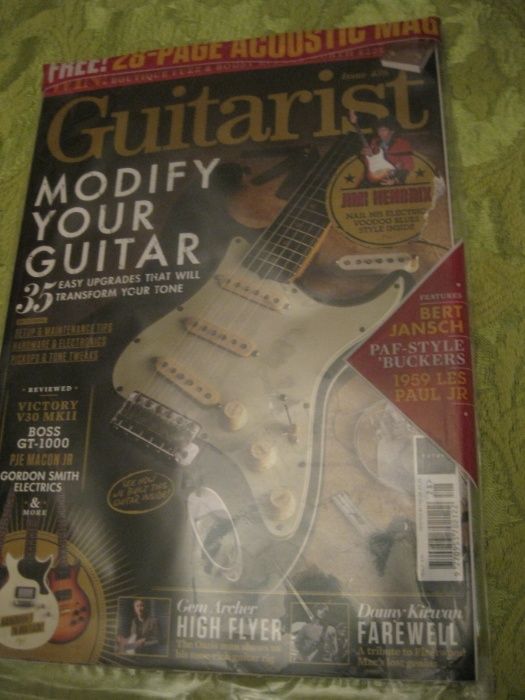 Guitarist- nowe czasopismo z 2018