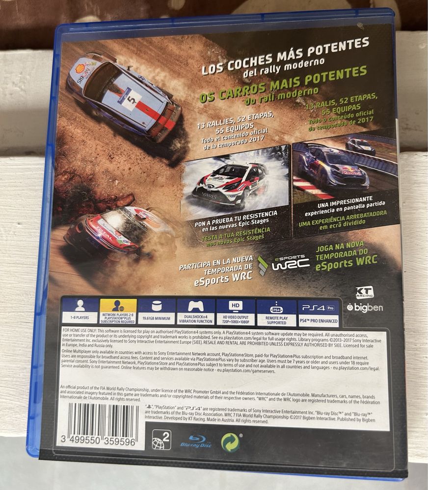 Jogo W2C 7 playstation 4
