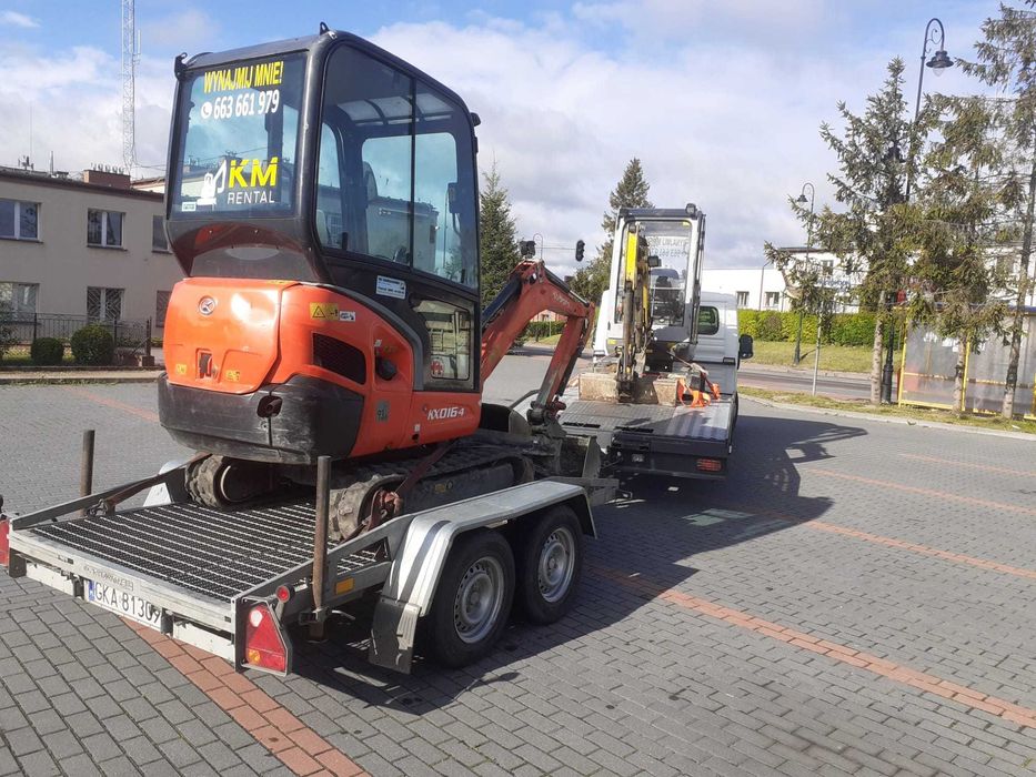 Wynajme ładowarke przegubowa kołowa KRAMER wypożyczalnia ładowarek