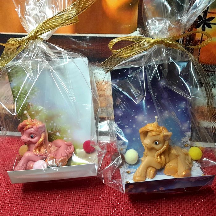 Свічки новорічні натуральні