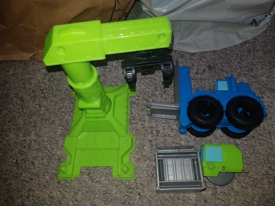 PlayDoh,  zestaw dźwig
