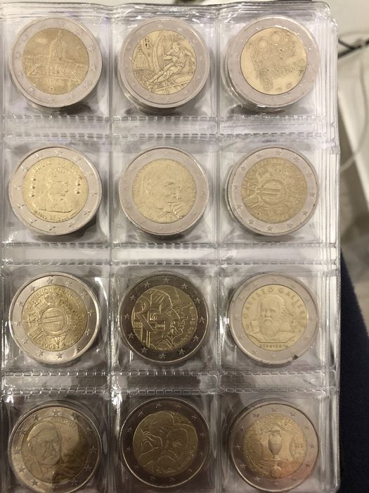 Coleção de moedas de 2€