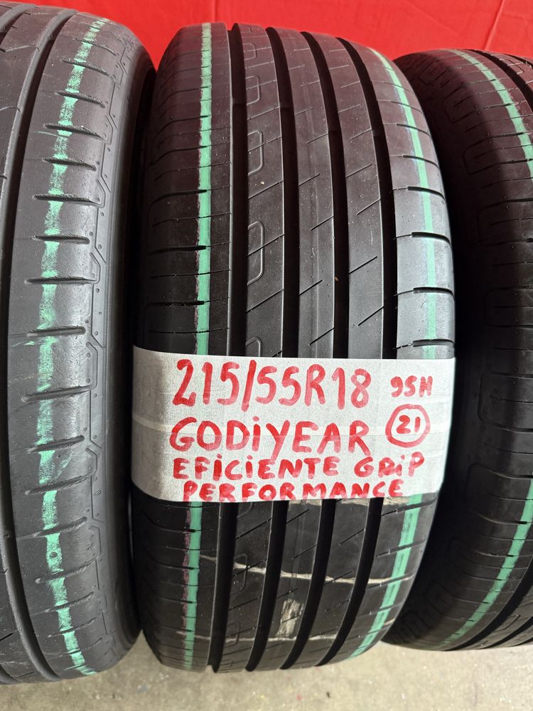 Pneus 215/55/18 Hankook + Goodiyear Impecaveis