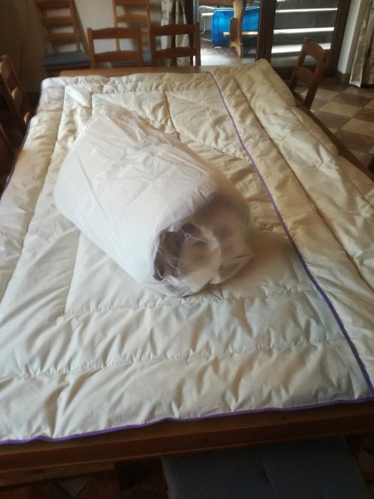 Kołdra z wełny Alpaki 100% oryginał 150, 160, 220x200 400g