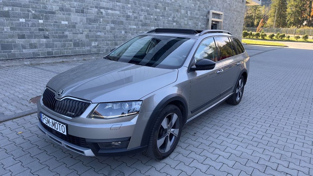 Skoda Octavia 4x4 DSG Scout 2.0TDI 185KM idealna!