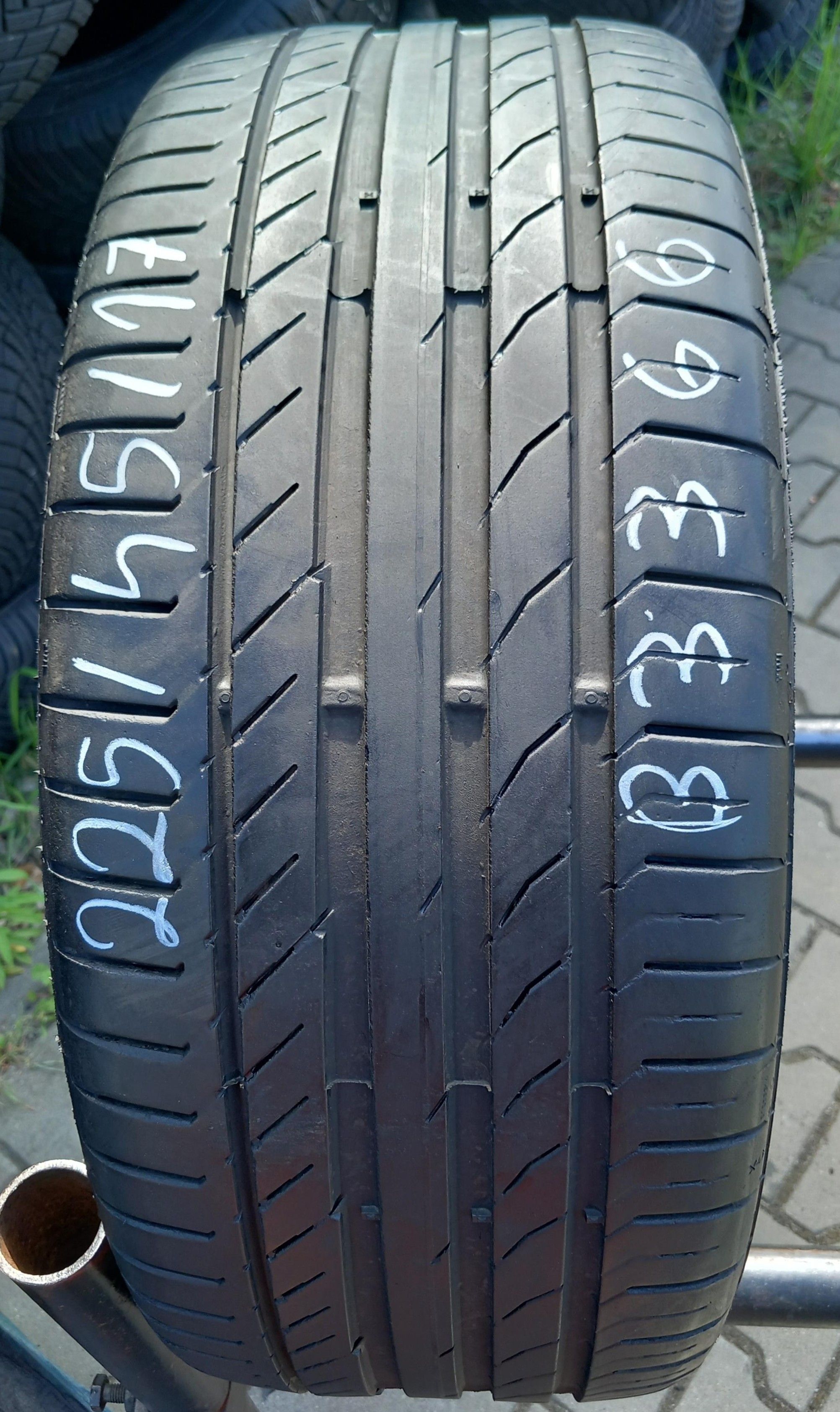 225/45/17 Continental Conti Sport Contact 5 SSR H:BMW RSC 91W