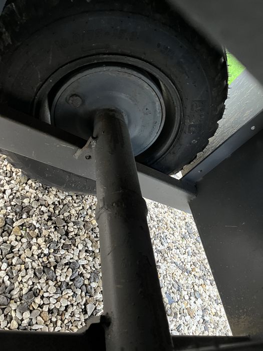 Wózek Sadowniczy na 3 skrzynie. Przyczepka sadownicza na 3 skrzynie