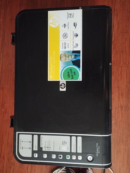 Kolorowa drukarka HP deskjet F735