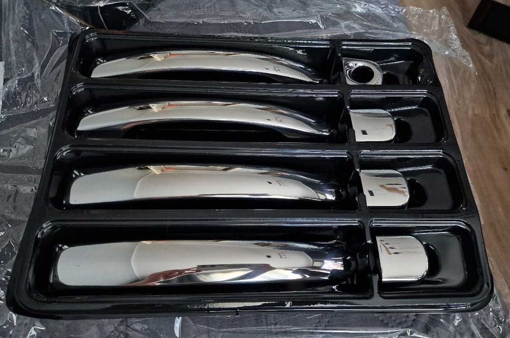 Chromowane nakładki na klamki Fiat Bravo 2