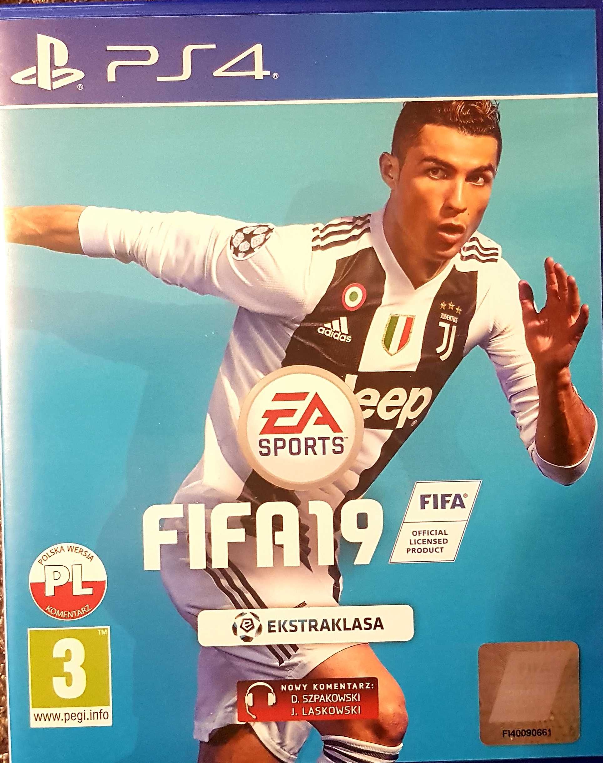 FIFA19 gra na konsolę PS4