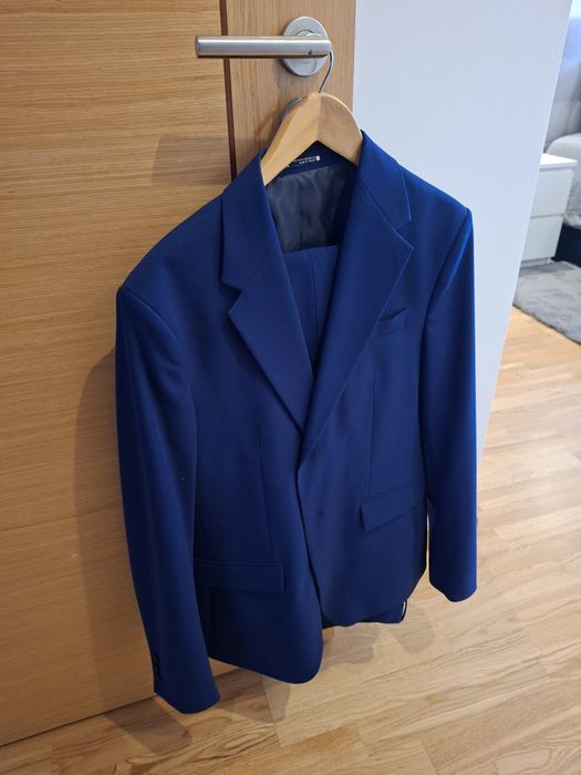 Fato Zara Slim Fit - Azul