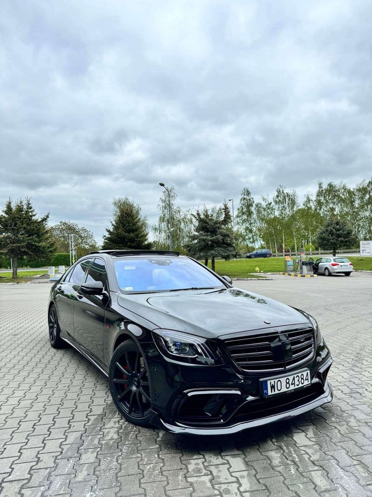 Mercedes s560 s63 brabus! ZAMIANA!