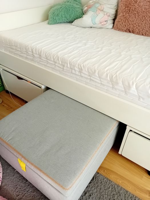 Łóżko ikea slakt 90×200