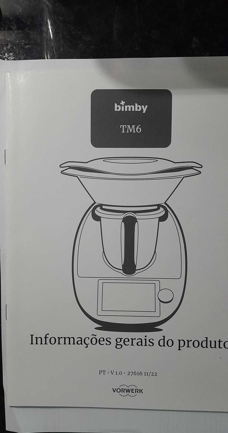 Robot de cozinha Bimby TM6 nova, na garantia
