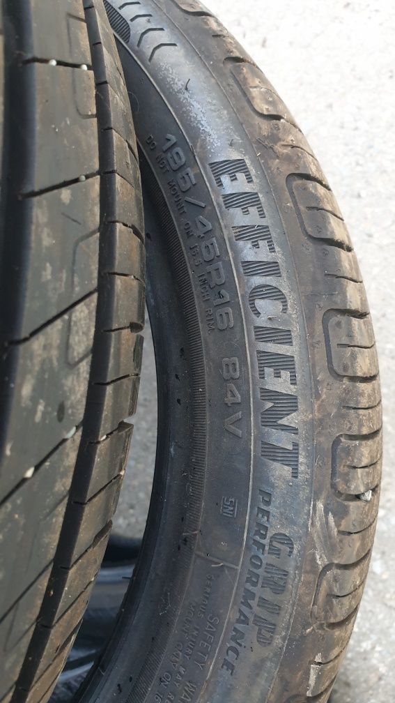 Opony fiat 500 Goodyear EfficientGrip 195/45/16 84v rok21