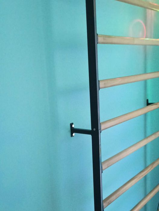 Drabinka gimnastyczna metal drewno treningowa do ćwiczeń rehabilitacja