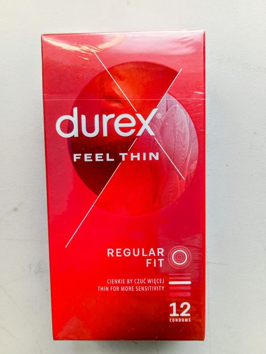Durex Feel Thin Classic Cienkie prezerwatywy 3 opk. 36 szt.