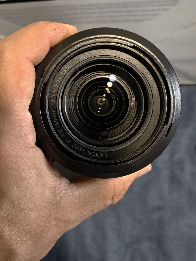 Canon R7 kit lente