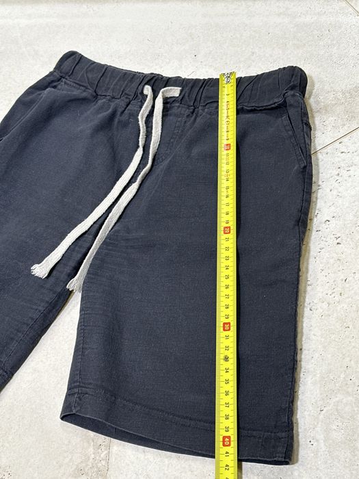 Szorty xs 34 kolarki bawelniane dłuższe czarne klasyczne