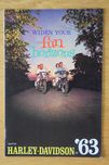 Instrukcja katalag prospekt Harley Davidson 1963 Indian zundapp dkw